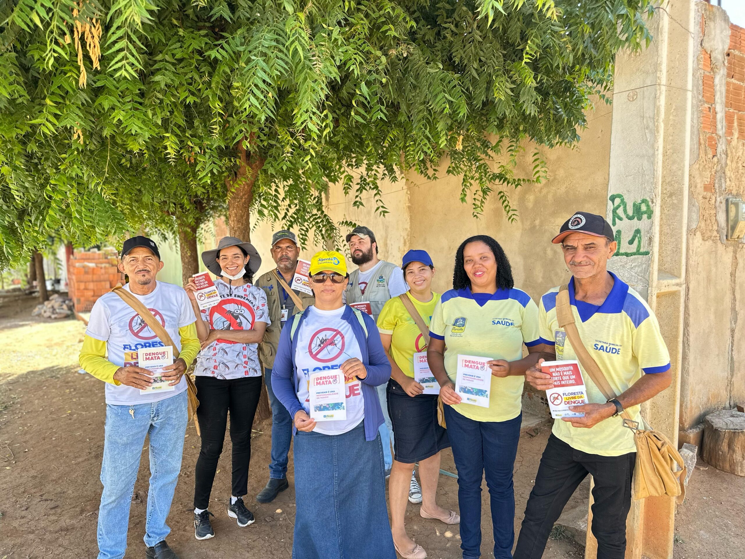 Semana de Combate às Arboviroses é realizada na cidade e em escolas de Floresta
