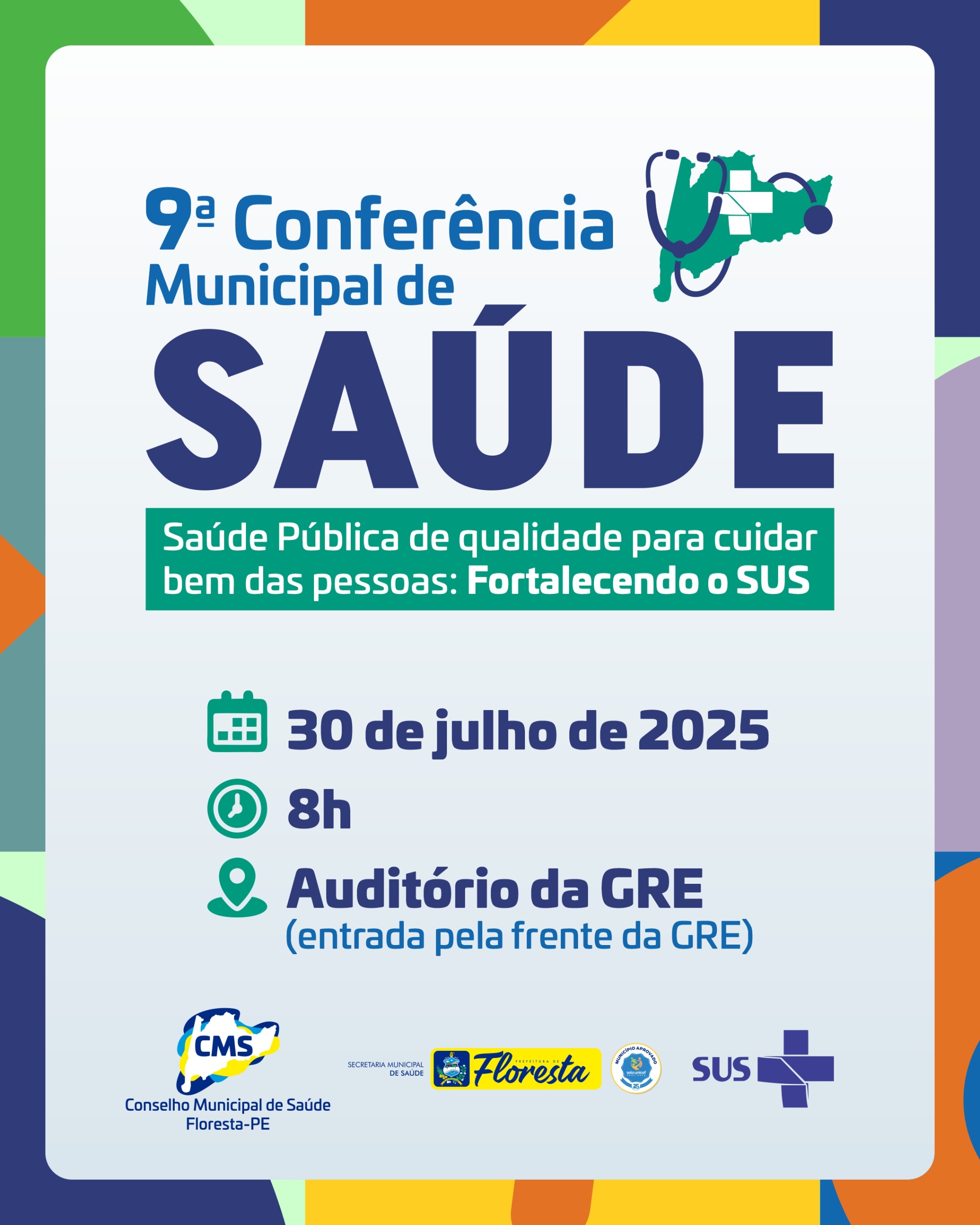 9ª Conferência Municipal de Saúde será realizada em Floresta